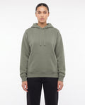 Women's Heavyweight Hoodie in Sage, front view