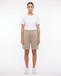 Women's Heavyweight Short in Sand, front view