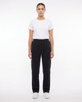 Women's Heavyweight Sweatpant in Black, front view