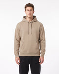 Men's Heavyweight Hoodie in Sand, front view