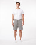 Men's Heavyweight Short in Grey Marle, front view