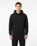 Men's Heavyweight Hoodie in Black, front view