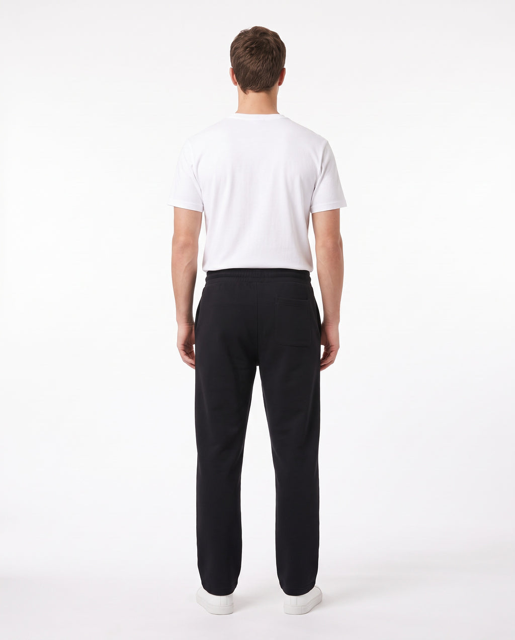 Men's Heavyweight Sweatpant in Black, back view