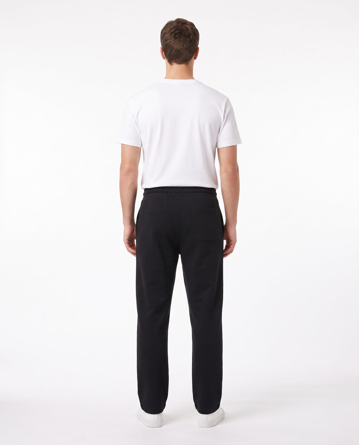 Men's Heavyweight Sweatpant in Black, back view