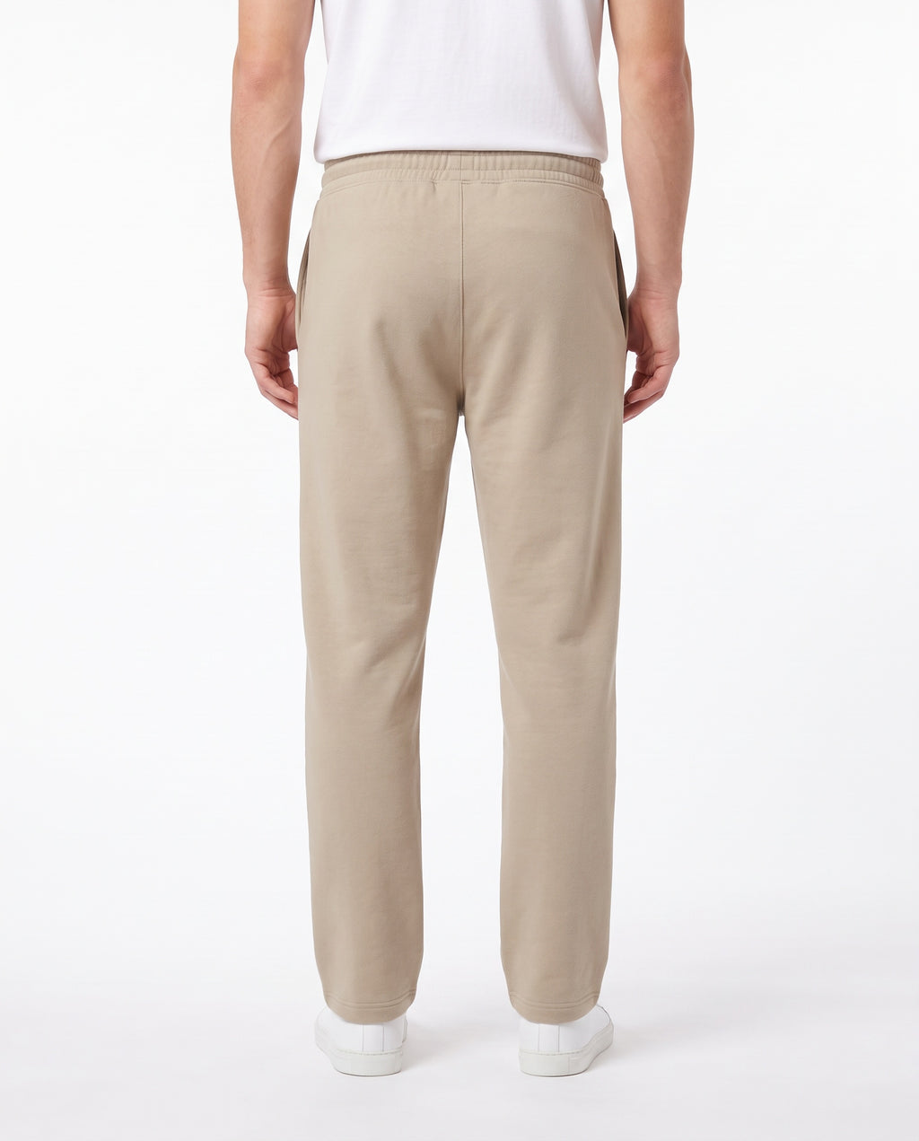 Men's Heavyweight Sweatpant in Sand, back view
