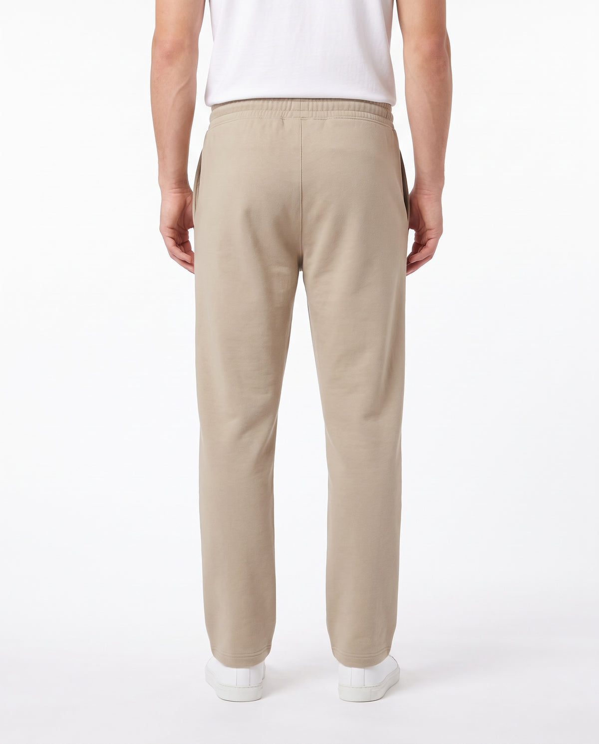 Men's Heavyweight Sweatpant in Sand, back view