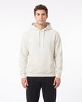 Men's Heavyweight Hoodie in Off White, front view