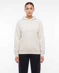 Women's Heavyweight Hoodie in Off White, front view