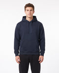 Men's Heavyweight Hoodie in Navy, front view