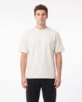 Men's Heavyweight Blank Tee in Off White, front view